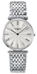 Longines La Grand Classique Stainless Steel Silver Dial Quartz Unisex Watch L4.755.4.71.6 wholesalehk.shop