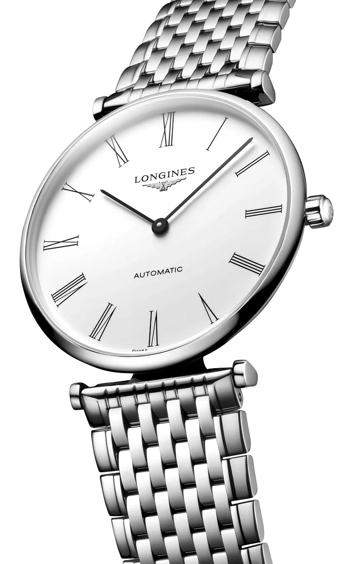 Longines La Grande Classique Automatic Stainless Steel White Dial Mens Watch L4.918.4.11.6 wholesalehk.shop