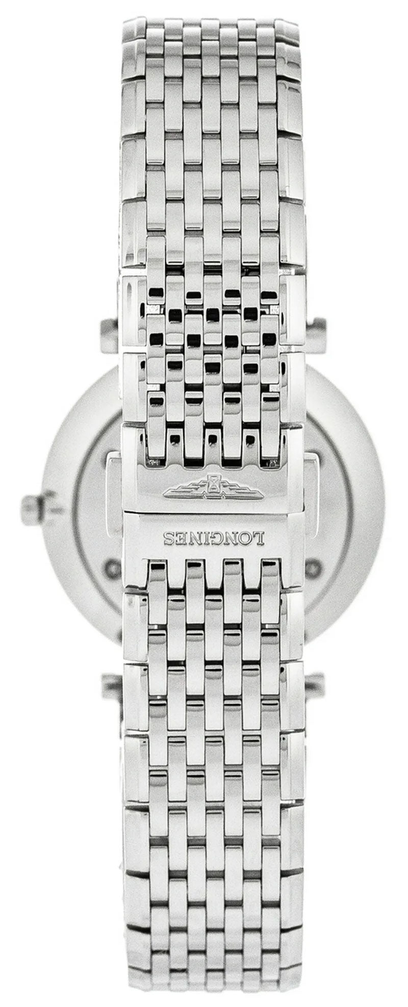 Longines La Grande Classique Diamonds Mother-of-Pearl Dial Stainless Steel Womens Watch L4.513.0.87.6 wholesalehk.shop