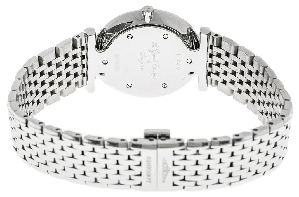 Longines La Grande Classique Diamonds Mother-of-Pearl Dial Stainless Steel Womens Watch L4.513.0.87.6 wholesalehk.shop