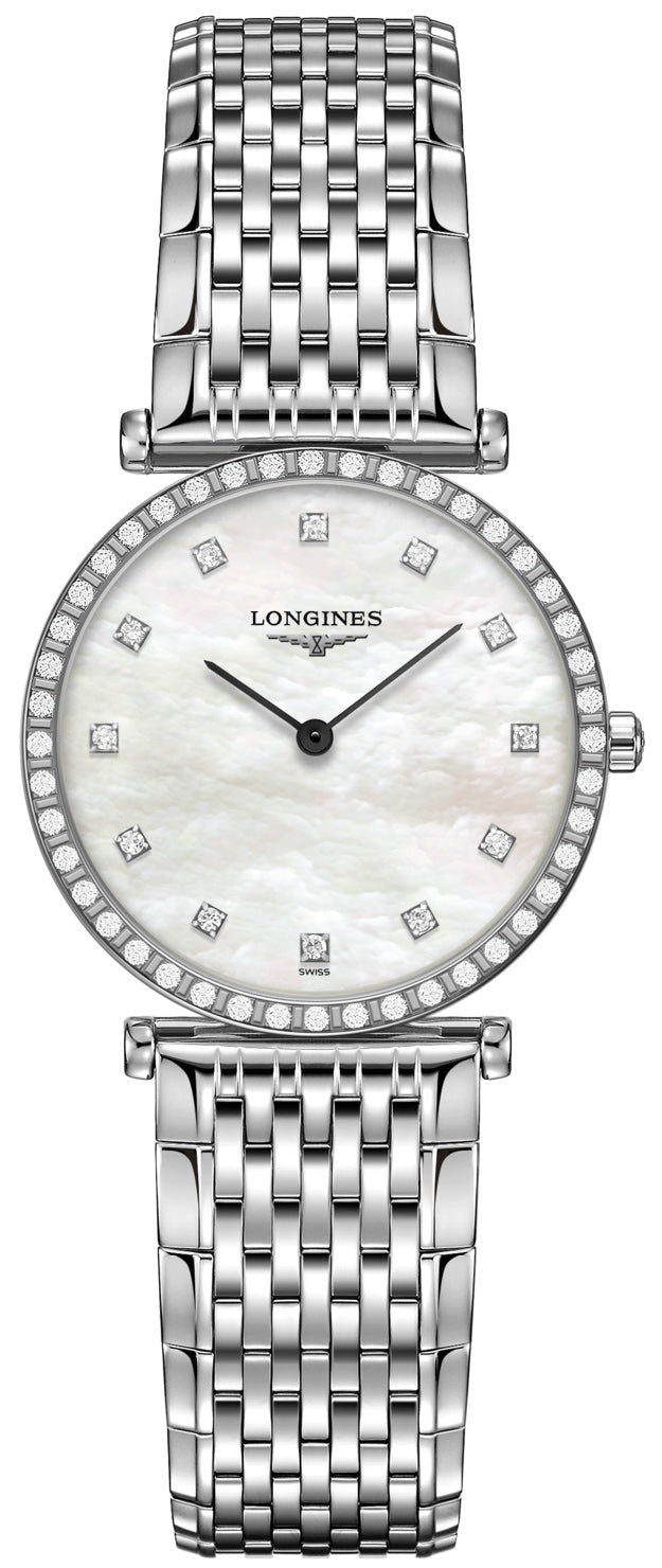 Longines La Grande Classique Quartz 29mm Women's Diamond Watch L4.523.0.87.6 wholesalehk.shop