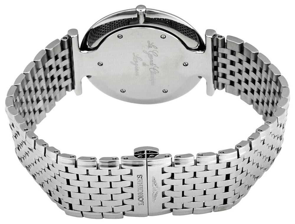 Longines La Grande Classique Stainless Steel Black Dial Quartz Mens Watch L4.766.4.51.6 wholesalehk.shop