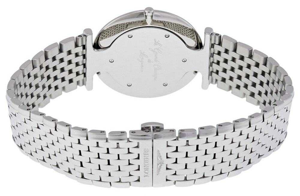 Longines La Grande Classique Stainless Steel Blue Dial Diamonds Quartz Unisex Watch L4.755.4.97.6 wholesalehk.shop