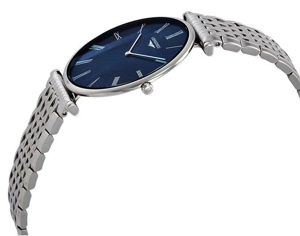 Longines La Grande Classique Stainless Steel Blue Dial Quartz Unisex Watch L4.766.4.94.6 wholesalehk.shop