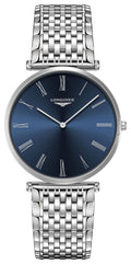 Longines La Grande Classique Stainless Steel Blue Dial Quartz Unisex Watch L4.766.4.94.6 wholesalehk.shop