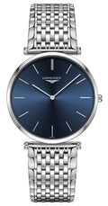 Longines La Grande Classique Stainless Steel Blue Dial Quartz Unisex Watch L4.766.4.95.6 wholesalehk.shop