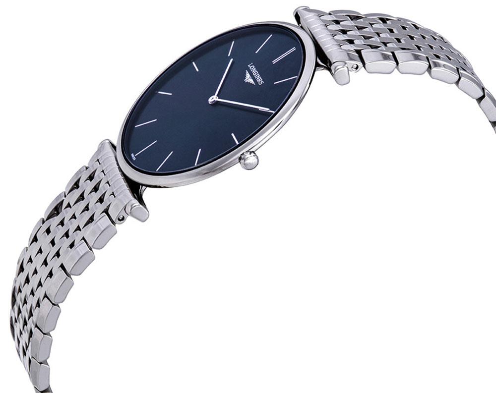 Longines La Grande Classique Stainless Steel Blue Dial Quartz Unisex Watch L4.766.4.95.6 wholesalehk.shop