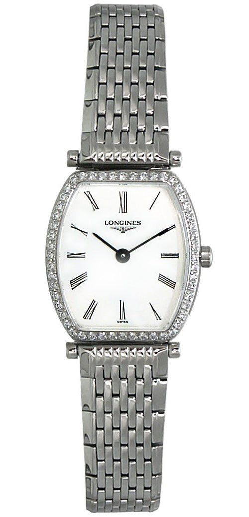 Longines La Grande Classique Stainless Steel & Diamond Womens Luxury Watch L4.288.0.11.6 wholesalehk.shop