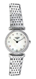 Longines La Grande Classique Stainless Steel & Diamond Womens Luxury Watch MOP L4.241.0.80.6 wholesalehk.shop