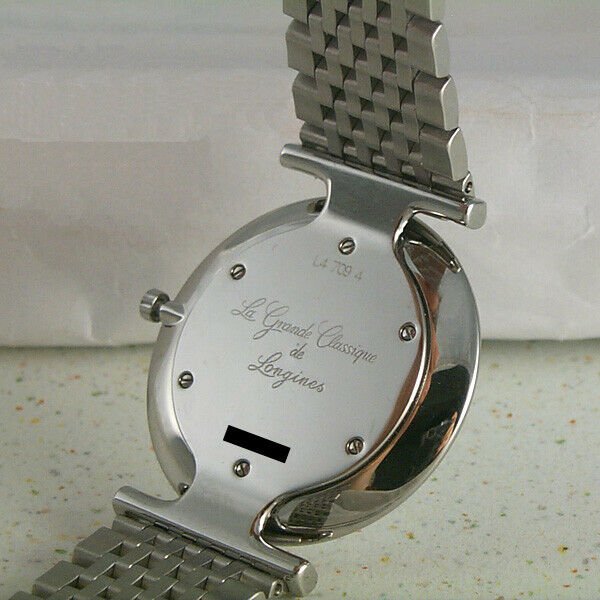 Longines La Grande Classique Stainless Steel Mens Ultra Thin Watch Watch L4.709.4.71.6 wholesalehk.shop