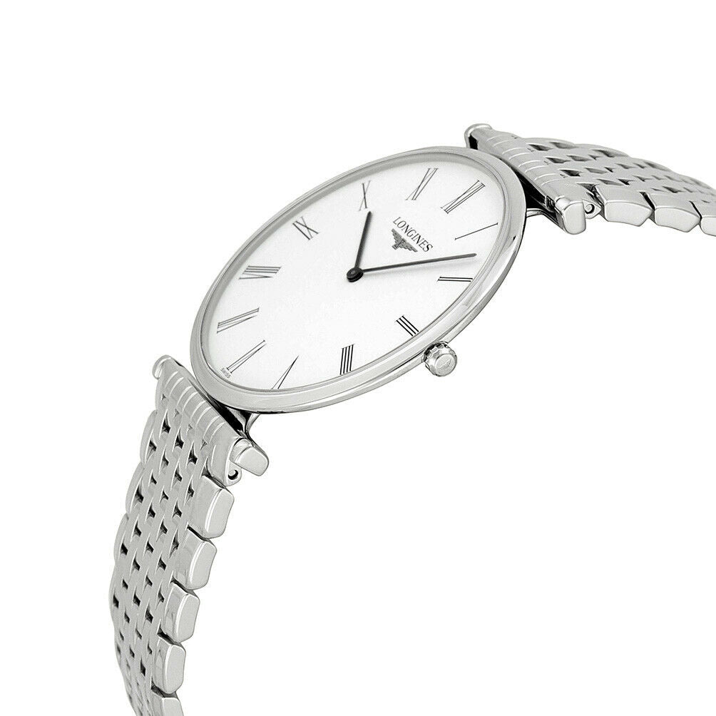 Longines La Grande Classique Stainless Steel Mens Watch White Dial L4.766.4.11.6 wholesalehk.shop