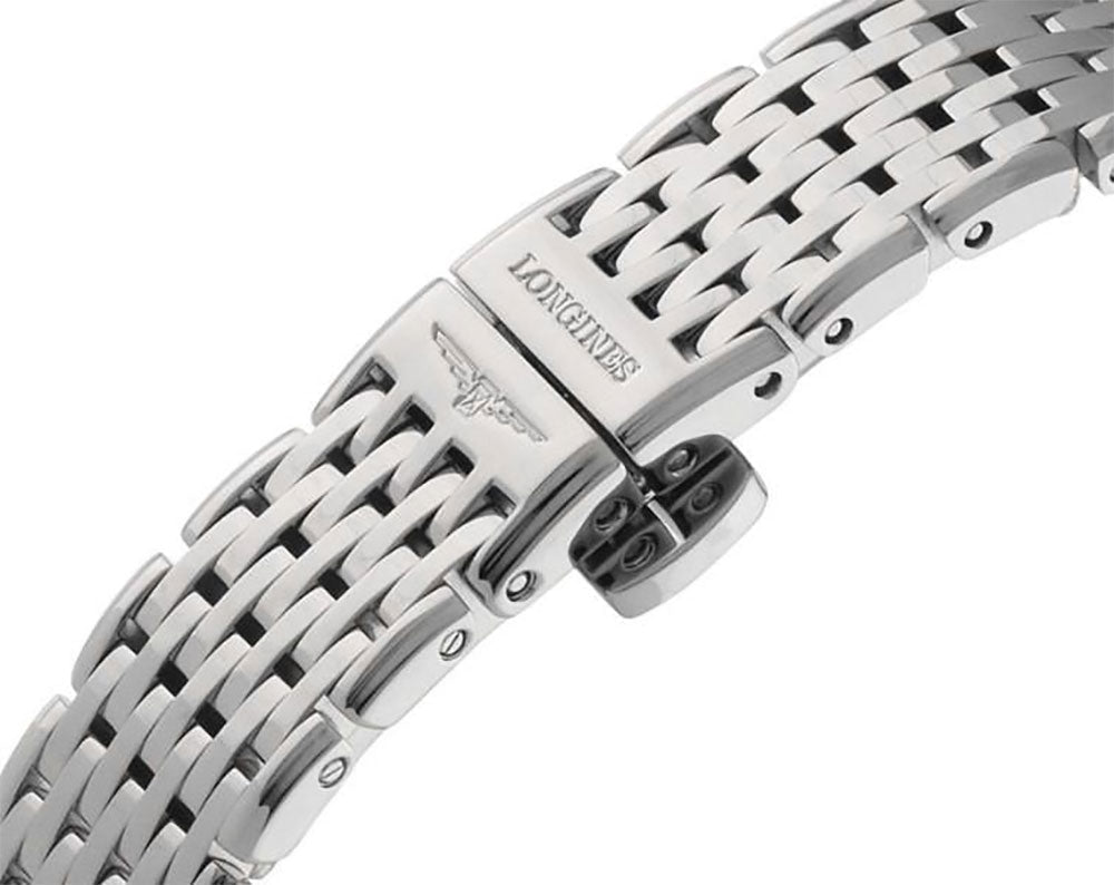 Longines La Grande Classique Stainless Steel Mother-Of-Pearl Dial Diamonds Quartz Womens Watch L4.766.4.87.6 wholesalehk.shop