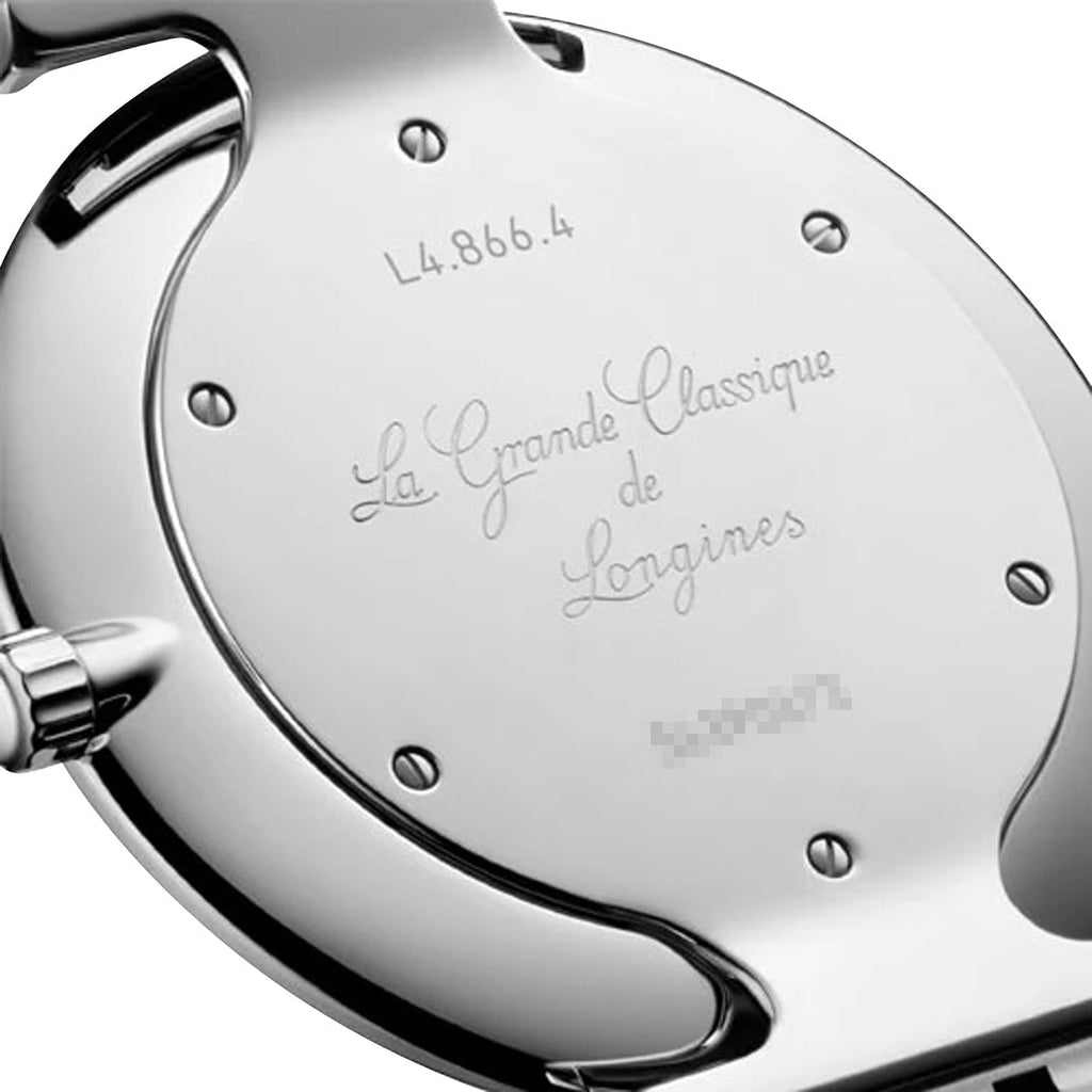 Longines La Grande Classique Stainless Steel White Dial Quartz Mens Watch L4.866.4.11.6 wholesalehk.shop