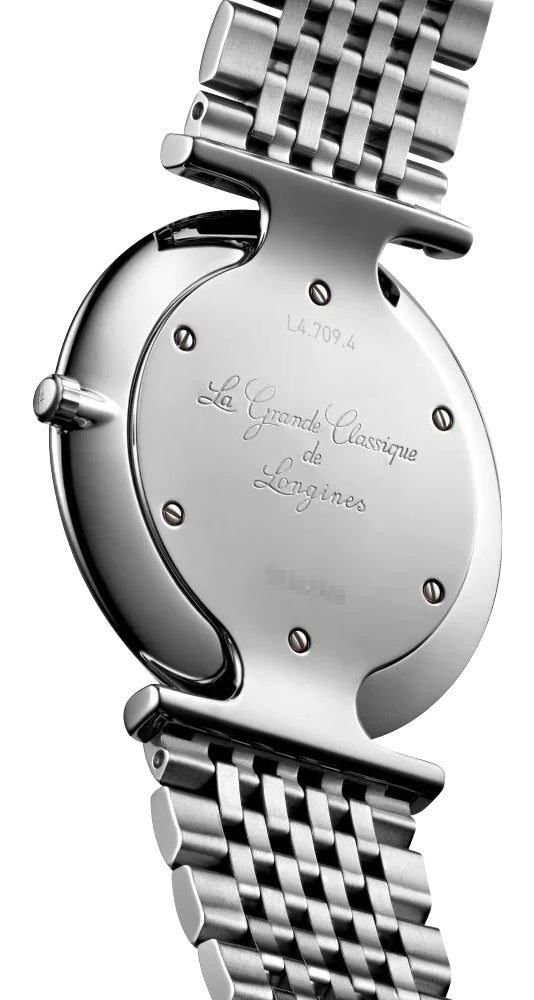 Longines La Grande Classique Stainless Steel White Dial Quartz Womens Watch L4.709.4.21.6 wholesalehk.shop