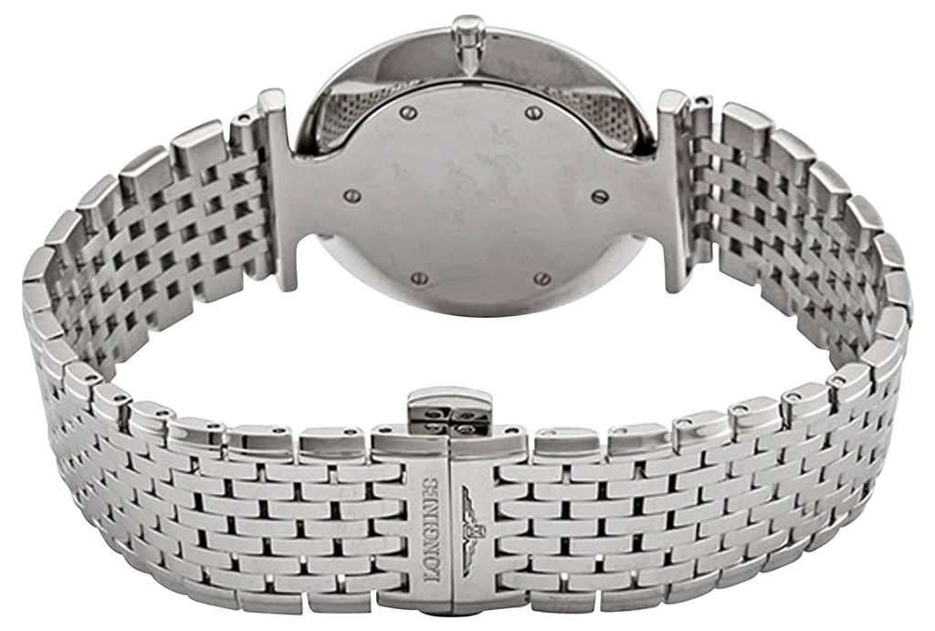 Longines La Grande Classique Stainless Steel White Dial Quartz Womens Watch L4.709.4.21.6 wholesalehk.shop