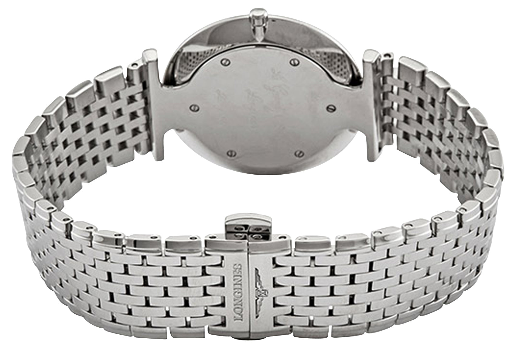 Longines La Grande Classique Stainless Steel White Dial Quartz Womens Watch L4.709.4.21.6 wholesalehk.shop