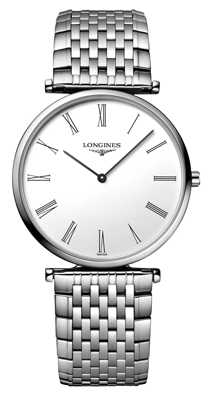 Longines La Grande Classique Stainless Steel White Dial Quartz Womens Watch L4.709.4.21.6 wholesalehk.shop