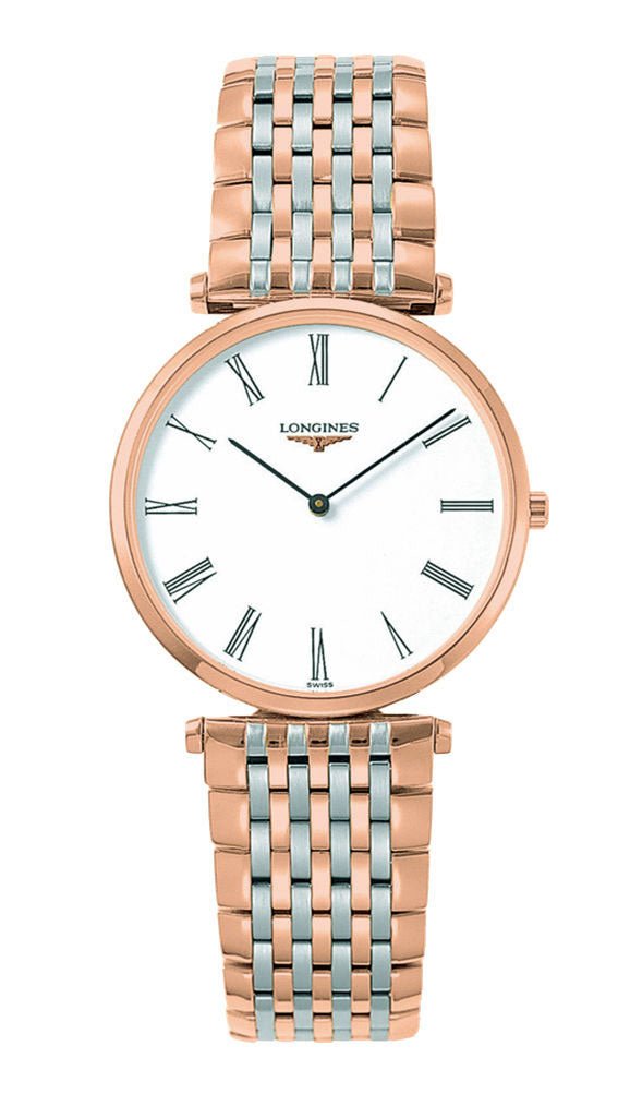 Longines La Grande Classique Two Tone Steel & Rose Gold PVD Mens Watch L4.709.1.91.7 wholesalehk.shop