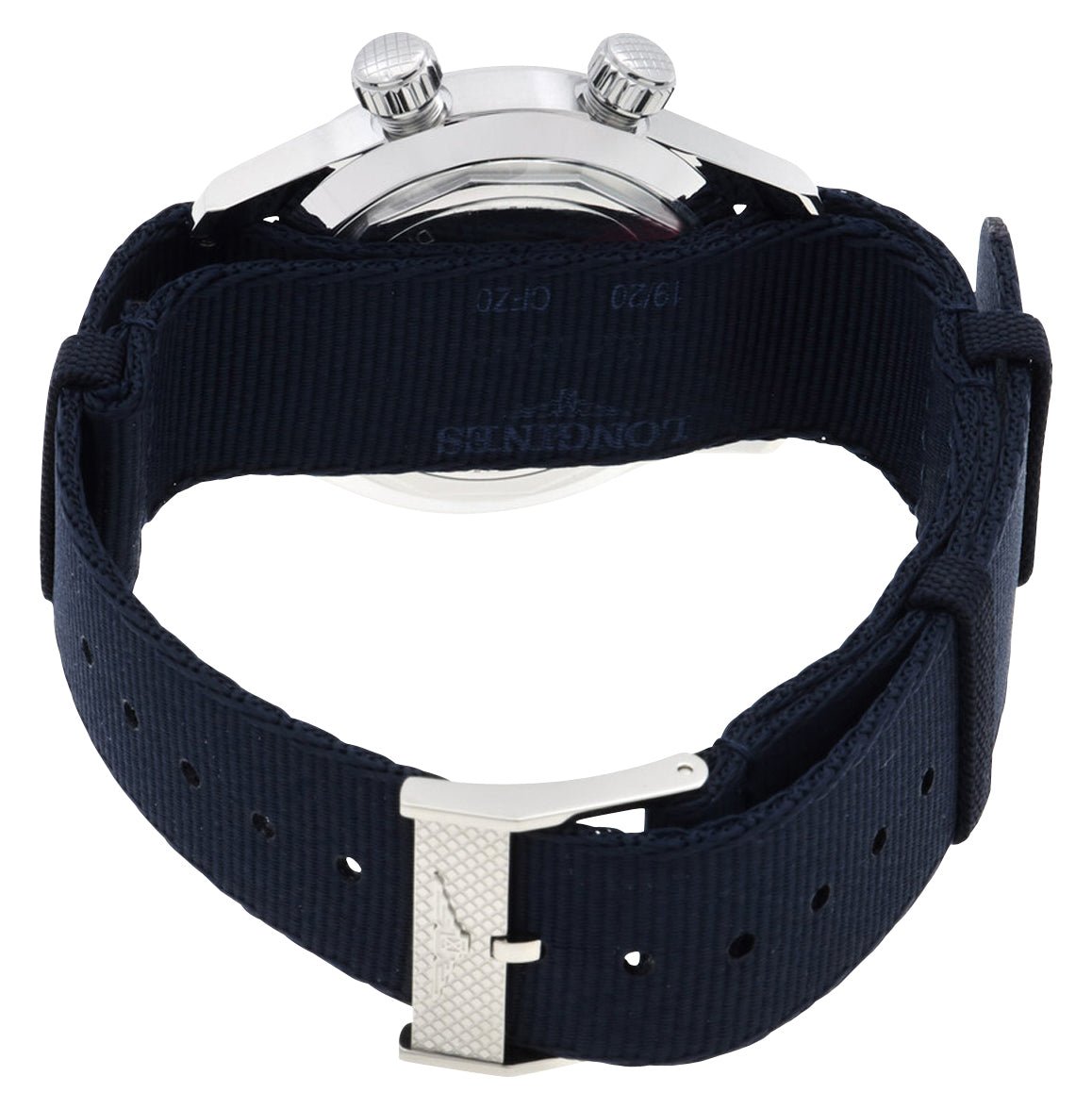 Longines Legend Diver Automatic Stainless Steel Blue Dial Blue NATO Nylon Strap Divers Mens Watch L3.764.4.90.2 wholesalehk.shop