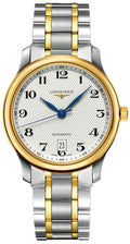 Longines Master Collection Automatic 18k Yellow Gold and Steel Silver Dial Date Mens Watch L2.628.5.78.7 wholesalehk.shop