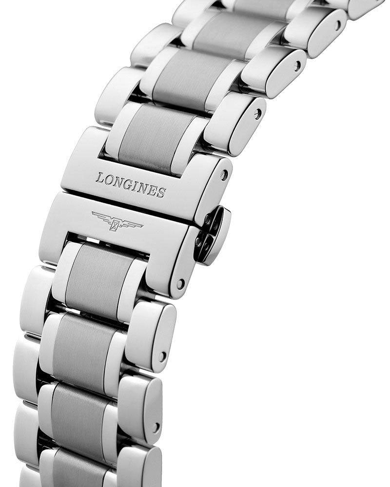 Longines Master Collection Automatic Chronograph Stainless Steel Black Dial Date Mens Watch L2.859.4.51.6 wholesalehk.shop