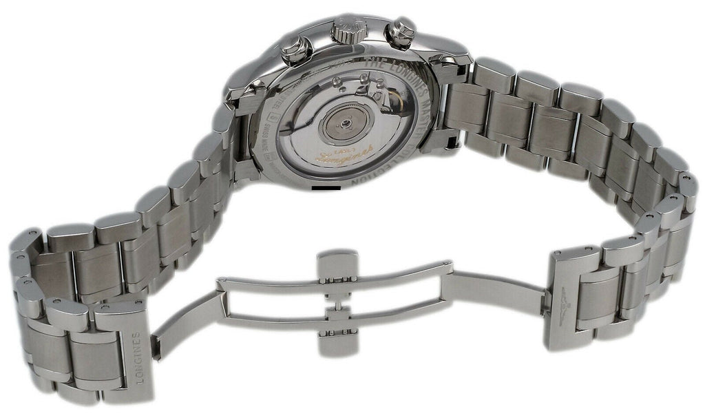 Longines Master Collection Automatic Chronograph Stainless Steel Mens Watch L2.669.4.78.6 wholesalehk.shop