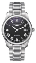 Longines Master Collection Automatic Stainless Steel Black Dial Date Mens Watch L2.793.4.51.6 wholesalehk.shop