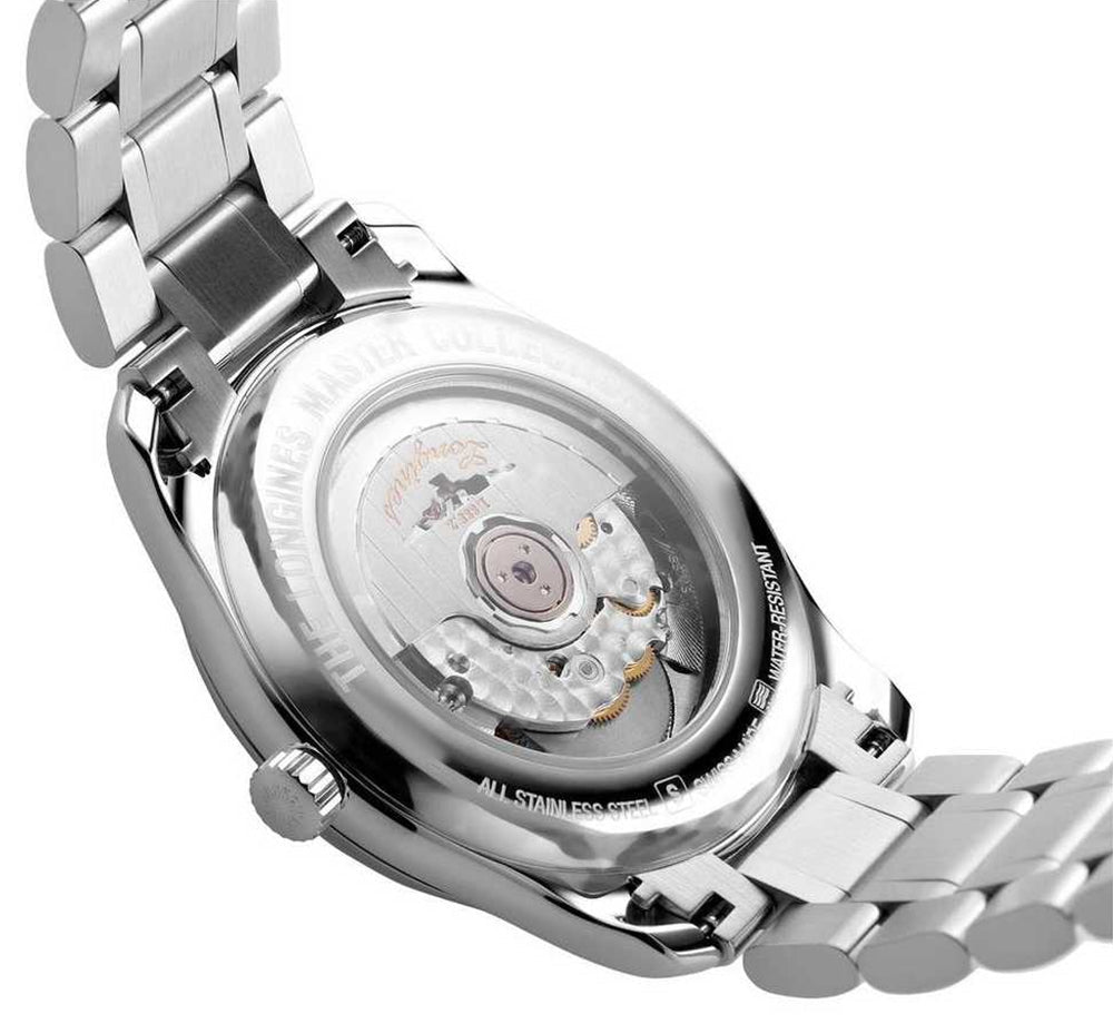 Longines Master Collection Automatic Stainless Steel Black Dial Date/Month Mens Watch L2.910.4.51.6 wholesalehk.shop