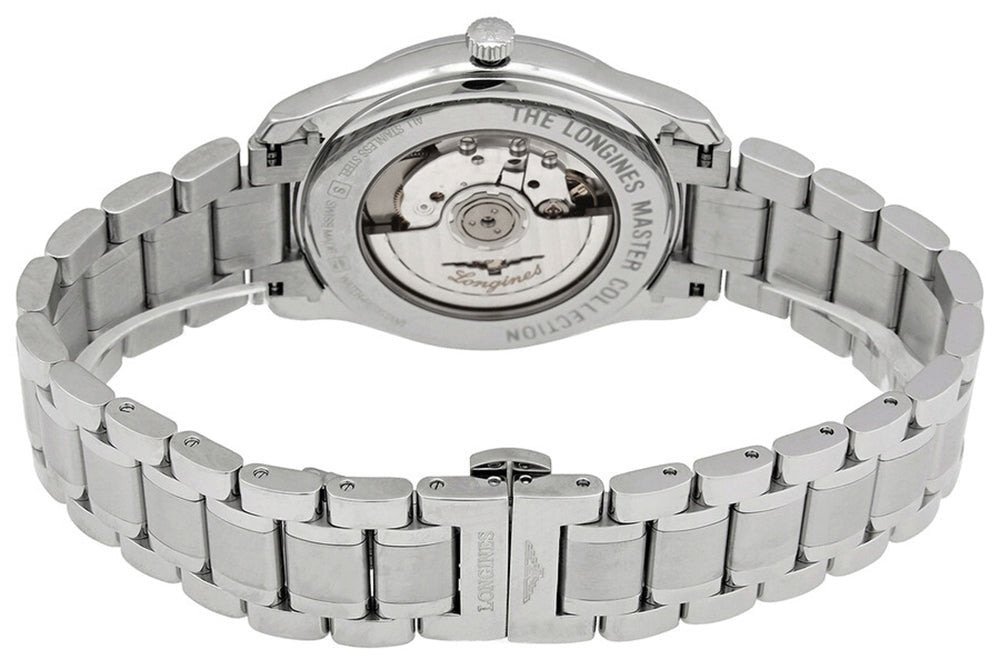 Longines Master Collection Automatic Stainless Steel Black Dial Date/Month Mens Watch L2.910.4.51.6 wholesalehk.shop
