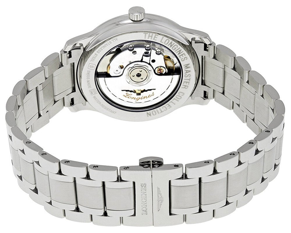 Longines Master Collection Automatic Stainless Steel Blue Dial Date Mens Watch L2.628.4.92.6 wholesalehk.shop