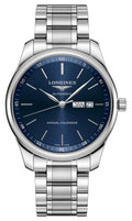 Longines Master Collection Automatic Stainless Steel Blue Dial Date/Month Mens Watch L2.920.4.92.6 wholesalehk.shop