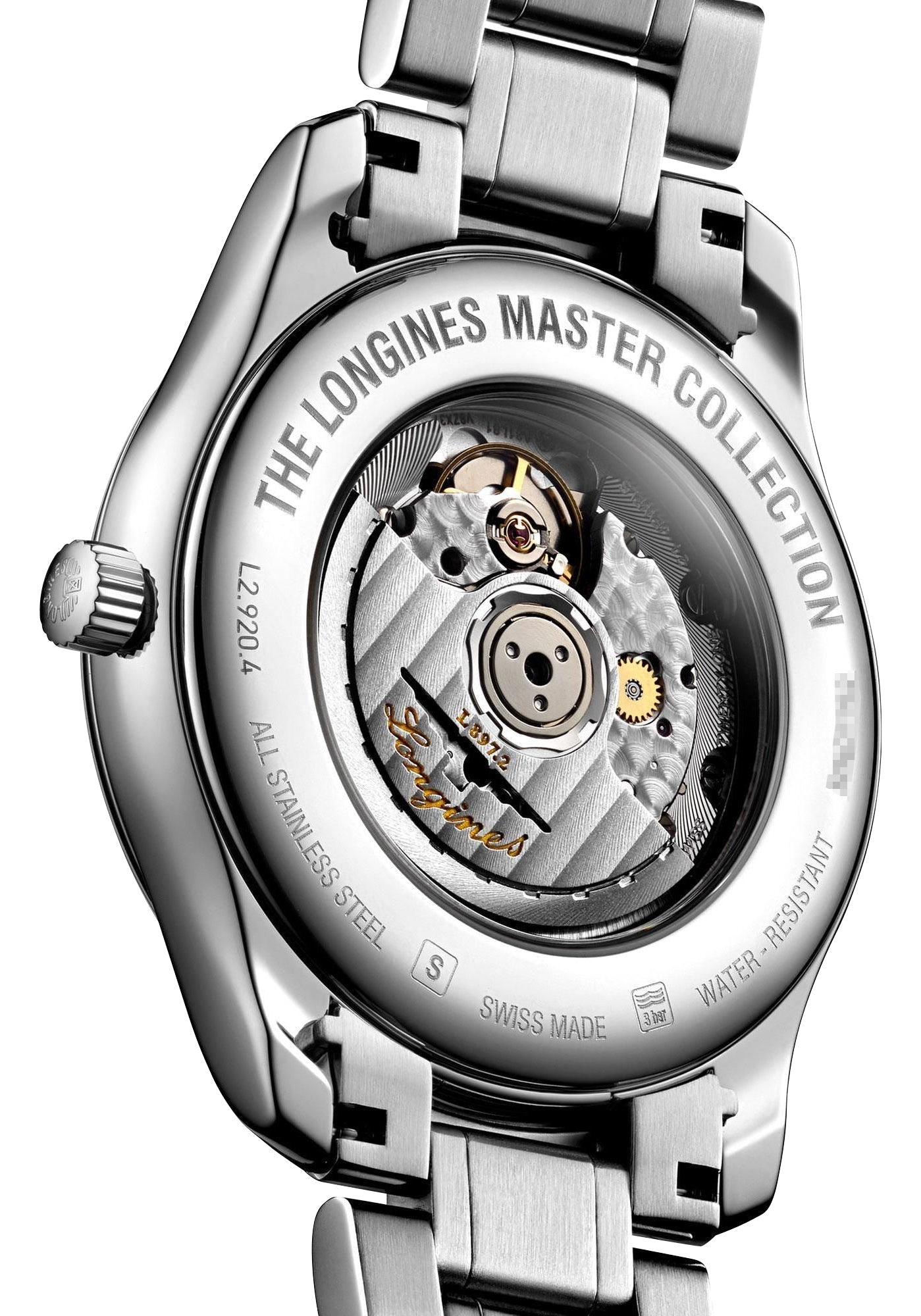 Longines Master Collection Automatic Stainless Steel Blue Dial Date/Month Mens Watch L2.920.4.92.6 wholesalehk.shop
