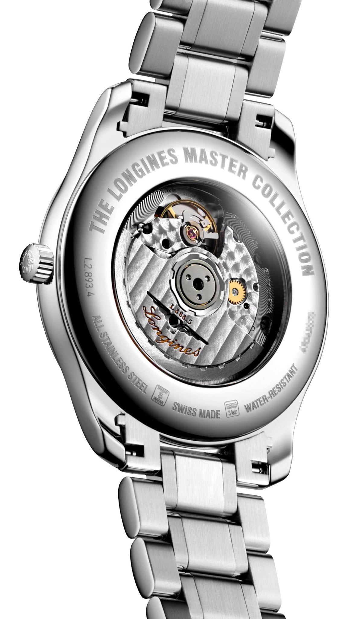 Longines Master Collection Automatic Stainless Steel Green Dial Date Mens Watch L2.893.4.09.6 wholesalehk.shop