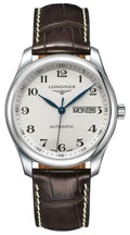 Longines Master Collection Automatic Stainless Steel Silver Dial Brown Leather Strap Day/Date Mens Watch L2.755.4.78.3 wholesalehk.shop