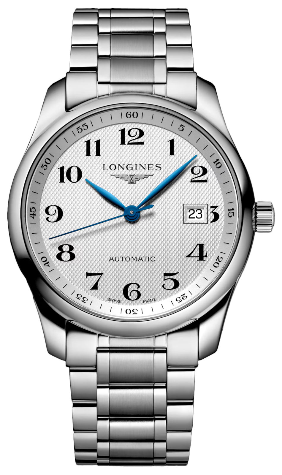 Longines Master Collection Automatic Stainless Steel Silver Dial Date Mens Watch L2.793.4.78.6 wholesalehk.shop