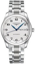 Longines Master Collection Automatic Stainless Steel Silver Dial Day/Date Mens Watch L2.755.4.78.6 wholesalehk.shop
