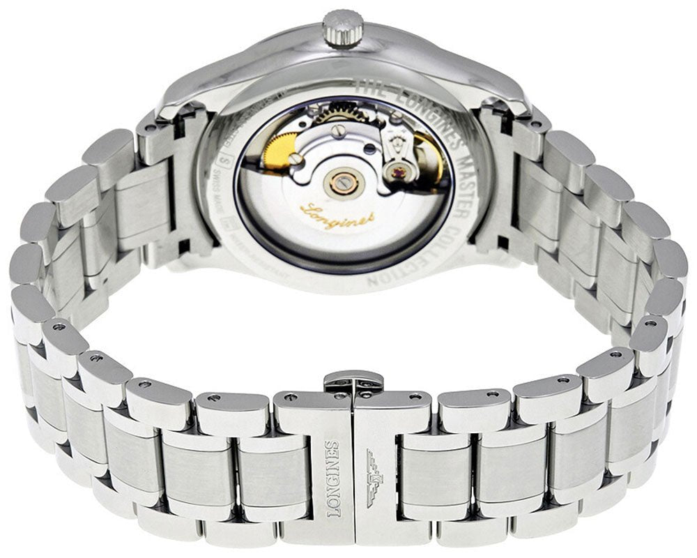 Longines Master Collection Automatic Stainless Steel Silver Dial Day/Date Mens Watch L2.755.4.78.6 wholesalehk.shop