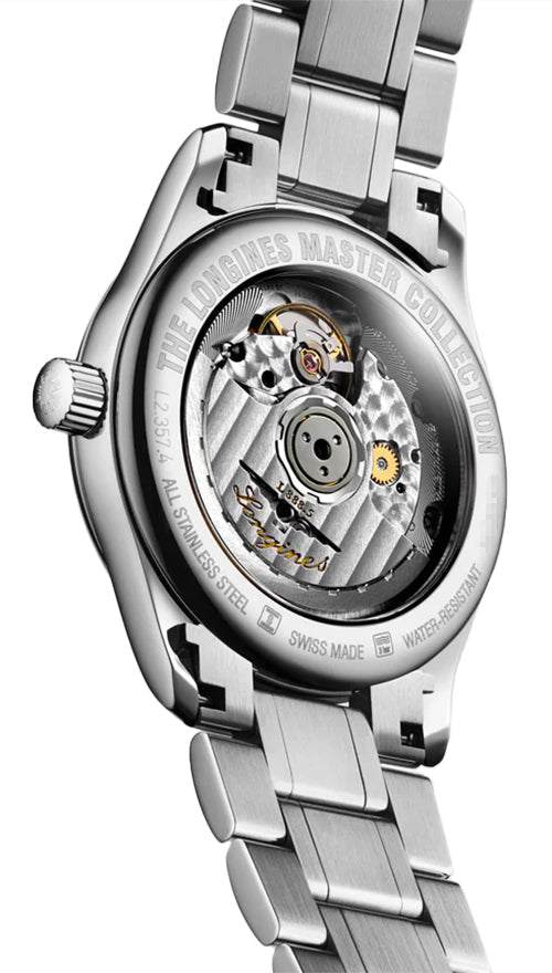 Longines Master Collection Automatic Stainless Steel Silver Dial Womens Watch L2.357.4.70.6 wholesalehk.shop