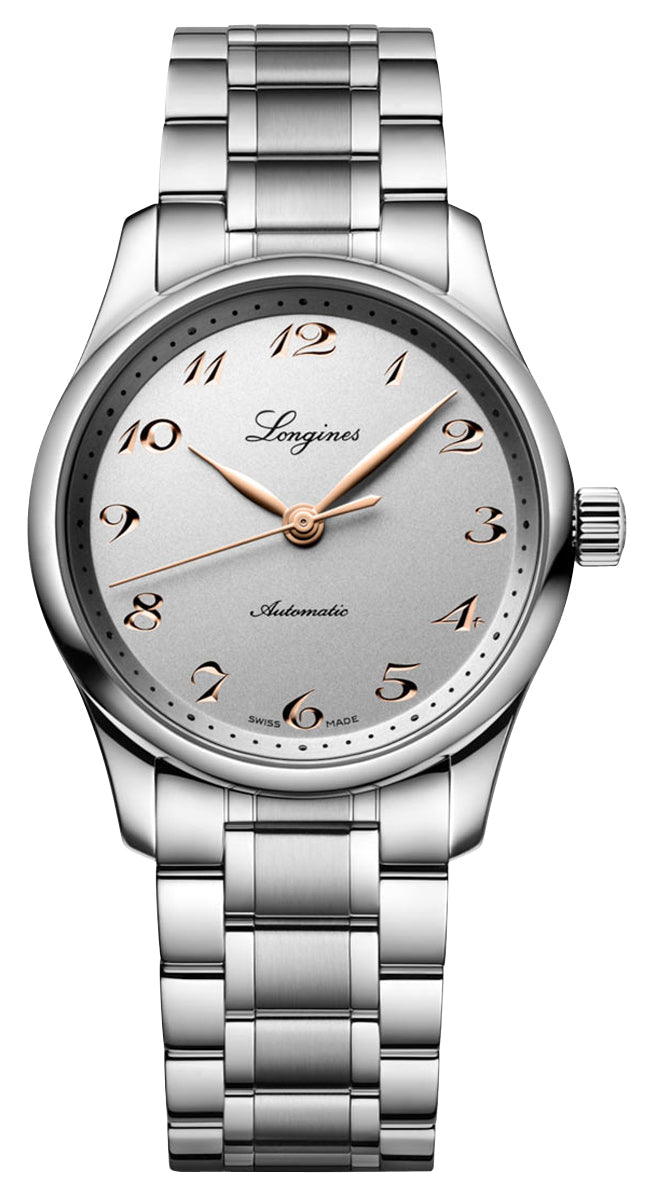 Longines Master Collection Automatic Stainless Steel Silver Dial Womens Watch L2.357.4.70.6 wholesalehk.shop