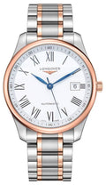 Longines Master Collection Automatic Two-Tone Stainless Steel White Dial Date Mens Watch L2.893.5.11.7 wholesalehk.shop