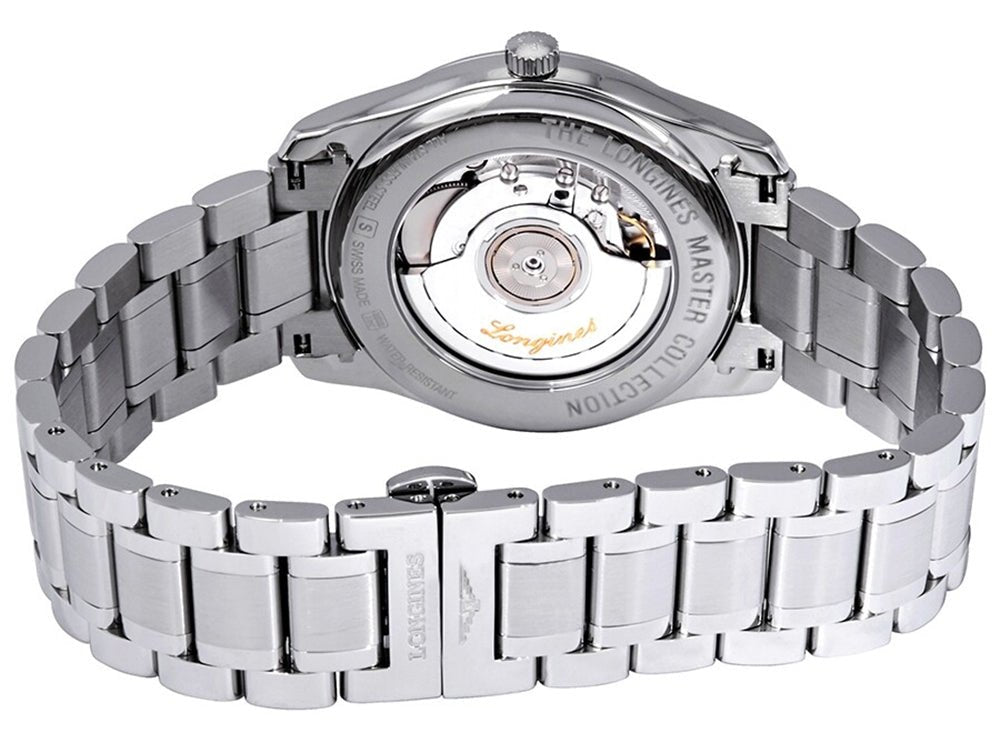 Longines Master Collection Power Reserve Automatic Stainless Steel Silver Dial Date Mens Watch L2.908.4.78.6 wholesalehk.shop