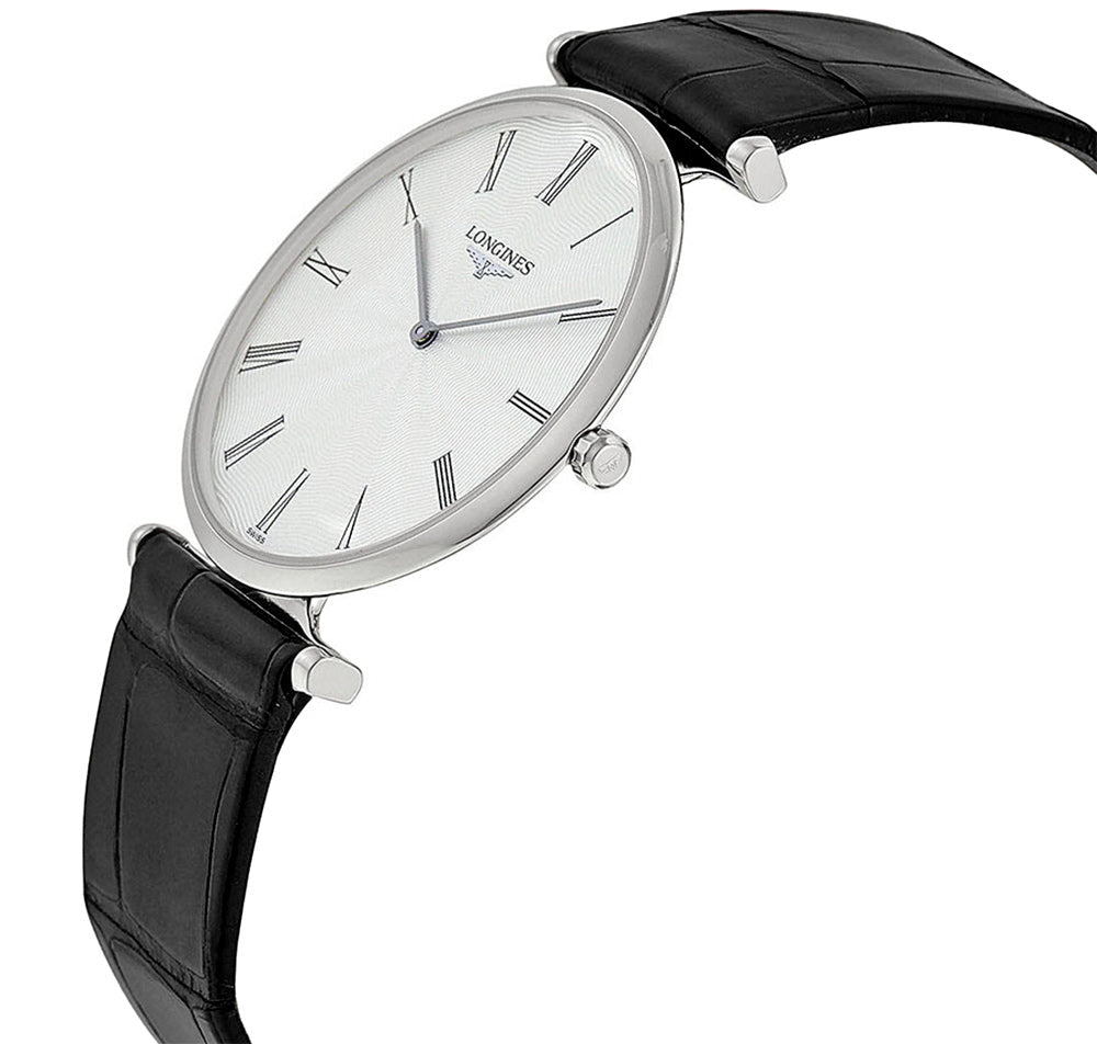 Longines La Grande Classique Stainless Steel Mens Strap Watch L4.709.4.71.2 wholesalehk.shop