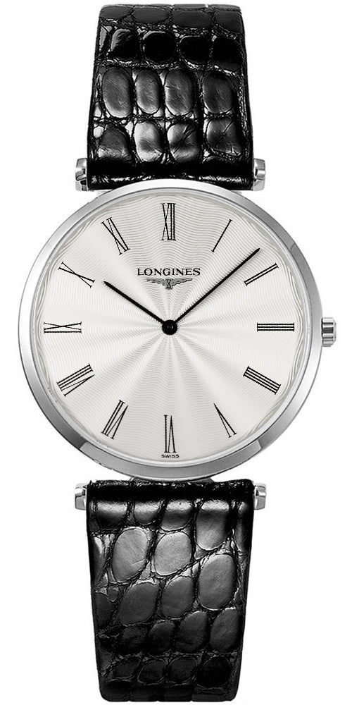 Longines La Grande Classique Stainless Steel Mens Strap Watch L4.709.4.71.2 wholesalehk.shop