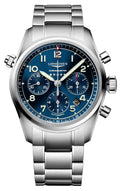 Longines Spirit Automatic Chronometer Chronograph Stainless Steel Blue Dial Date Mens Watch L3.820.4.93.6 wholesalehk.shop