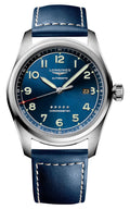 Longines Spirit Automatic COSC Stainless Steel Blue Dial Blue Leather Strap Date Mens Watch L3.811.4.93.0 wholesalehk.shop