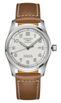 Longines Spirit Automatic COSC Stainless Steel Silver Dial Brown Leather Strap Date Mens Watch L3.811.4.73.2 wholesalehk.shop