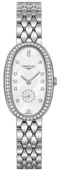 Longines Symphonette Medium Stainless Steel & Diamond Mother-of-Pearl Dial Women's Watch L2.306.0.87.6 wholesalehk.shop