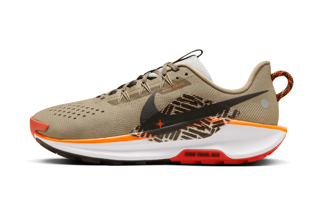 2026 New Arrival Pegasus Trail 5 Men's :Khaki | Hyper Crimson wholesalehk.shop