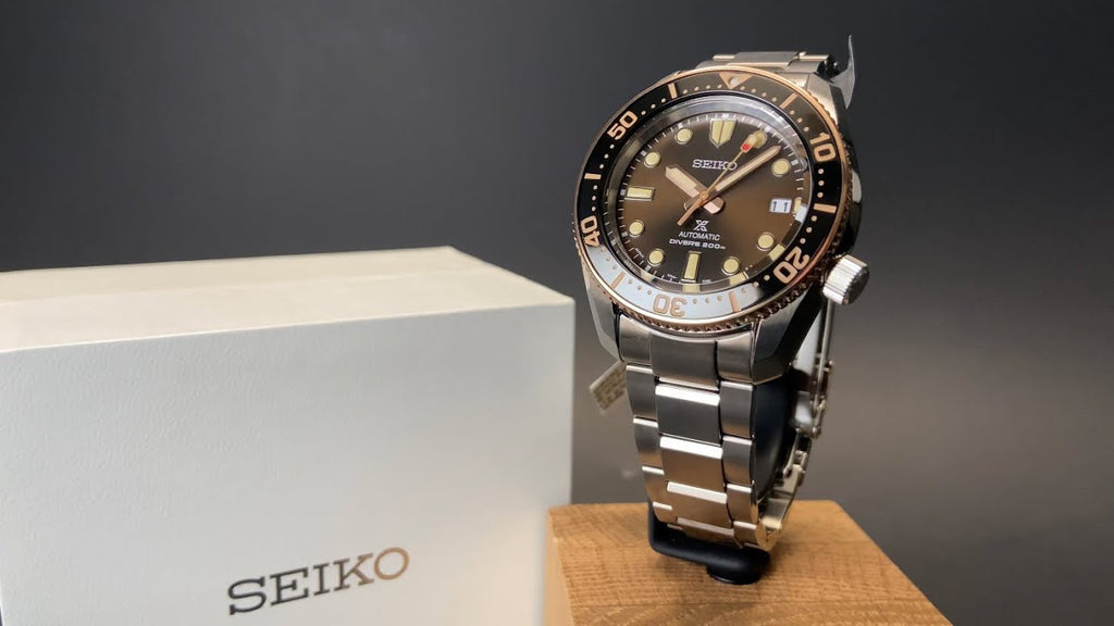 Seiko Prospex Sea Diver Automatic Brown Dial Silver Steel Strap Watch For Men - SPB240J1 wholesalehk.shop