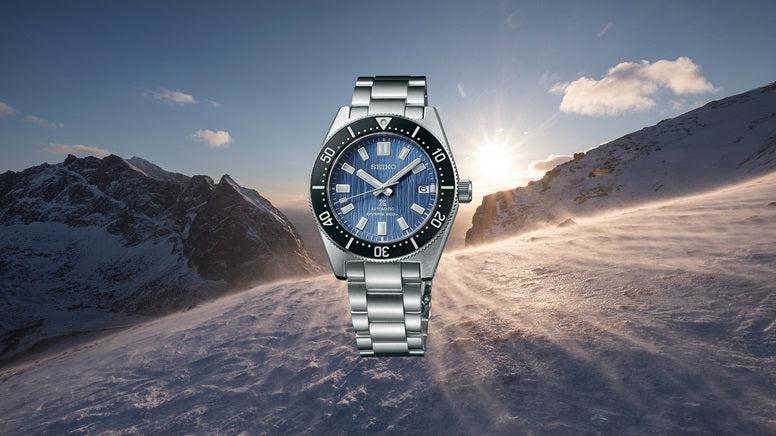 Seiko Prospex Automatic 1965 Dive 55th Anniversary Limited Edtion Blue Dial Silver Steel Strap Watch For Men - SPB149J1 wholesalehk.shop
